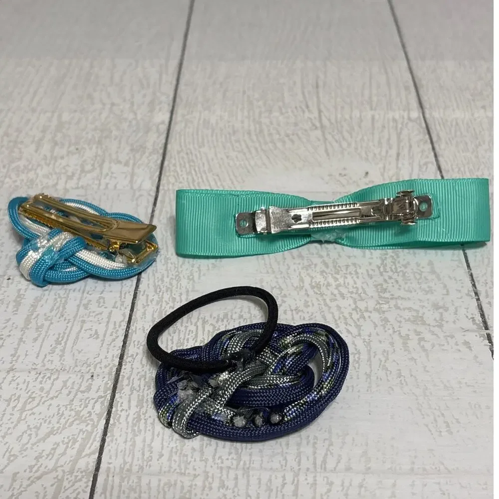 Girls Celtic Knot Hair Accessories & Necklace Gift Set